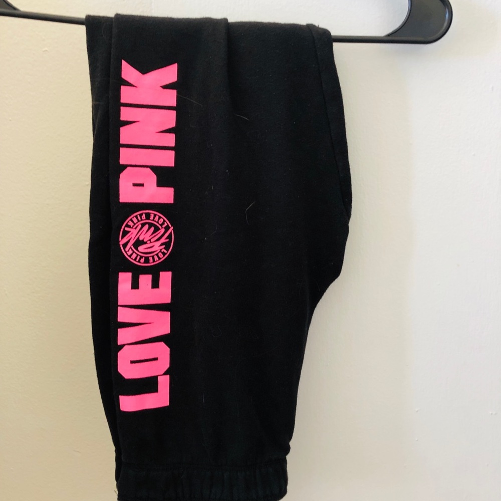 Love pink sweatpants